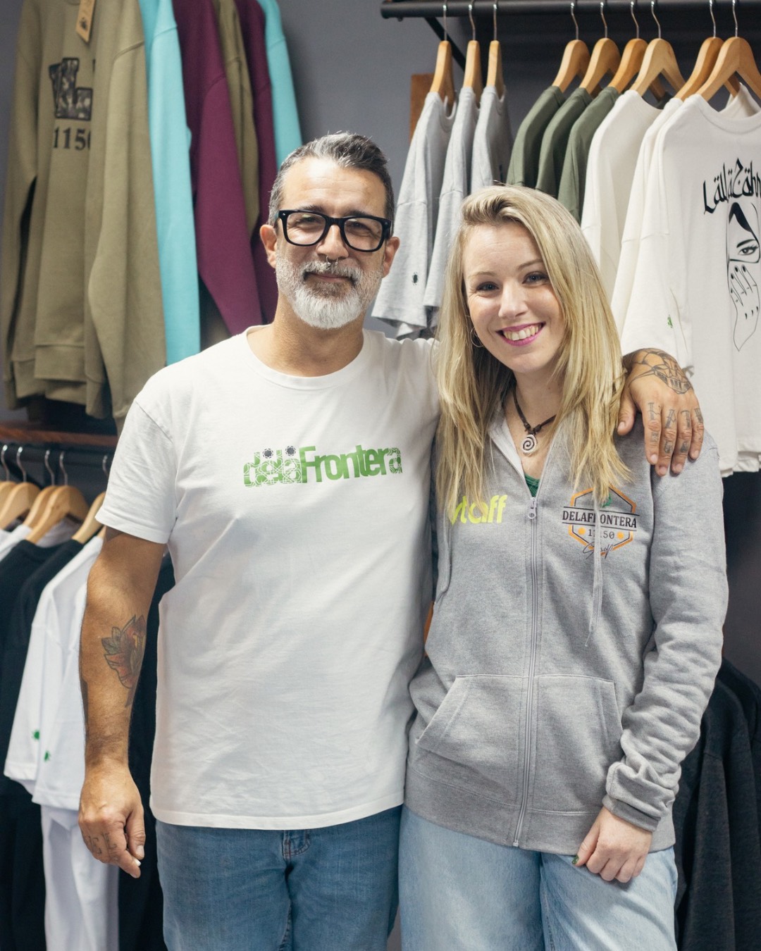 Felipe y Marta, fundadores de De La Frontera